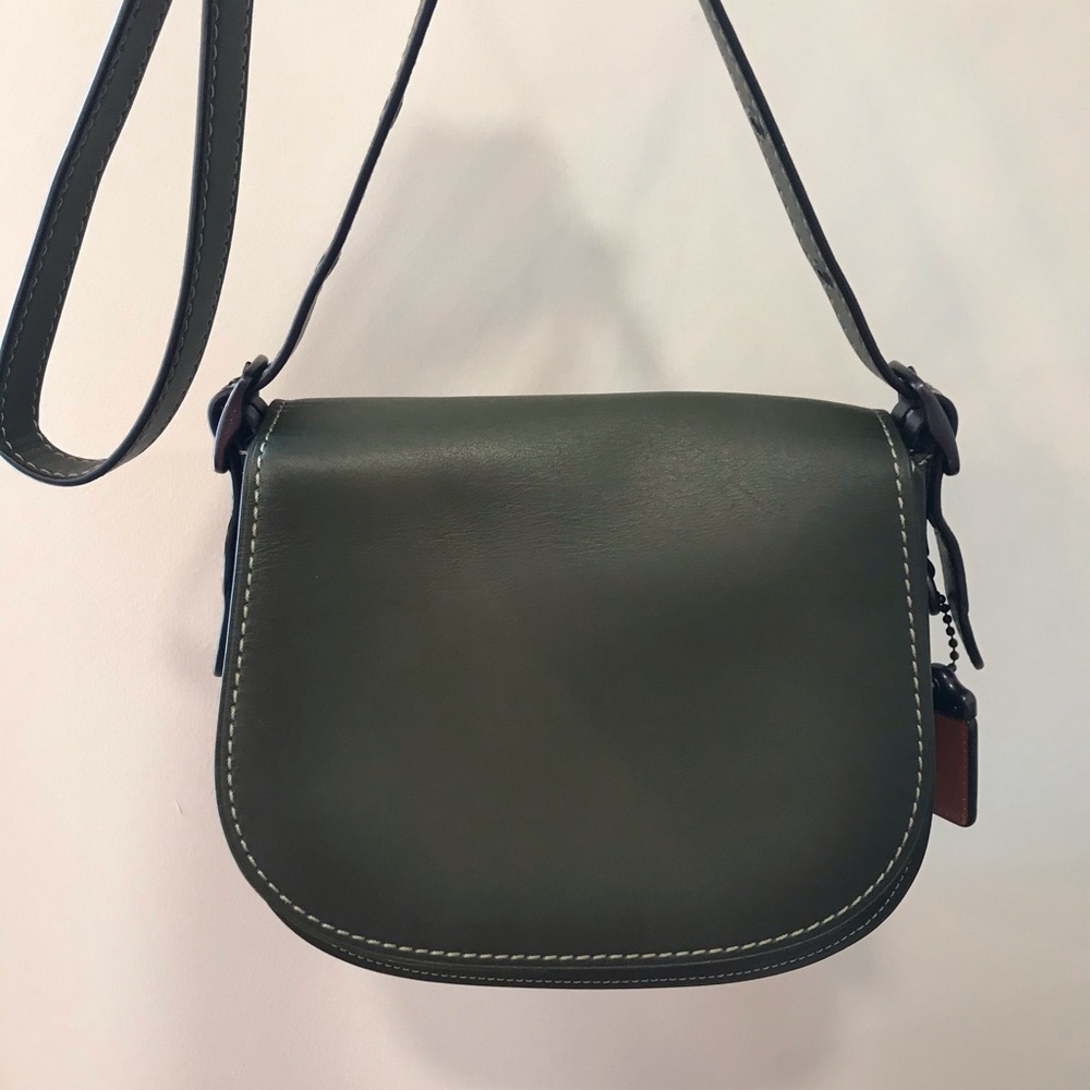 Coach 1941 olive green Saddle 23 crossbody